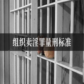 组织卖淫罪量刑标准